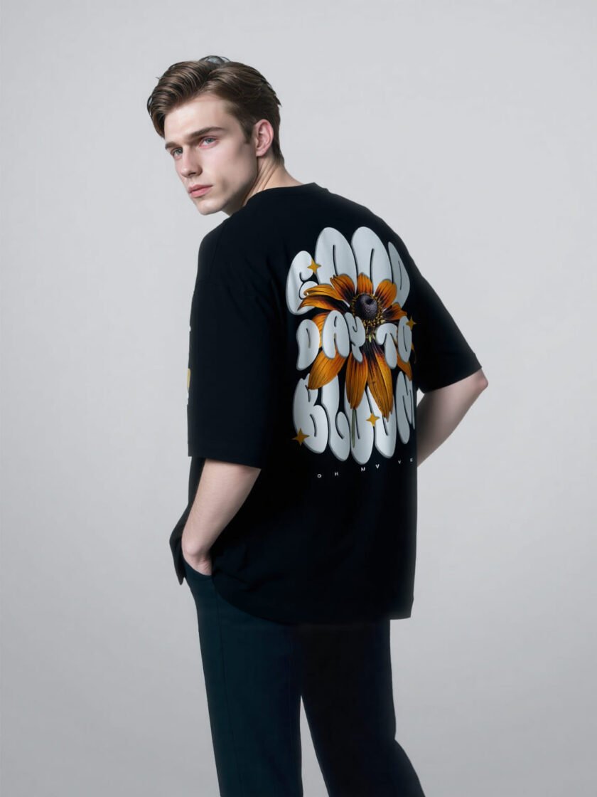Good Day To Bloom Oversized Tee - Image 3