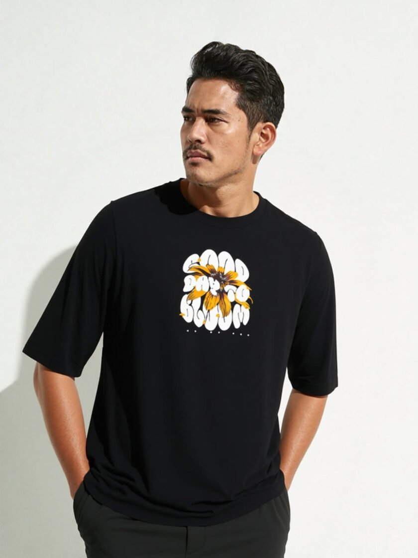 Good Day To Bloom Oversized Tee - Image 4