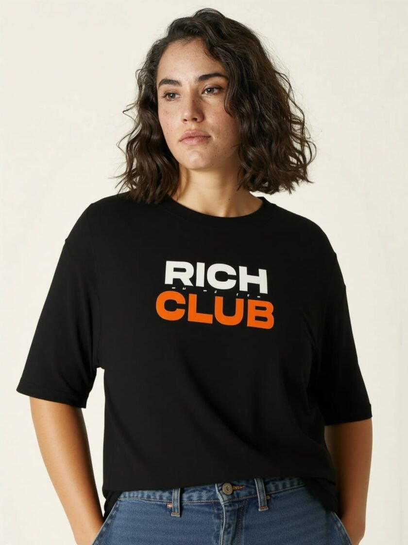Rich Club Oversized Tee - Image 4