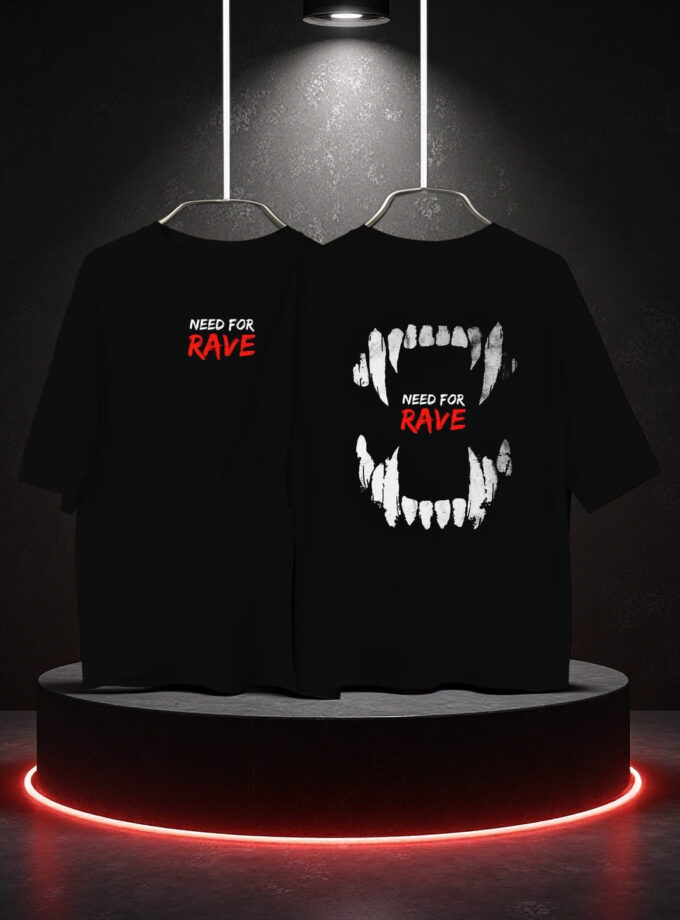 Need For Rave Oversized Tee