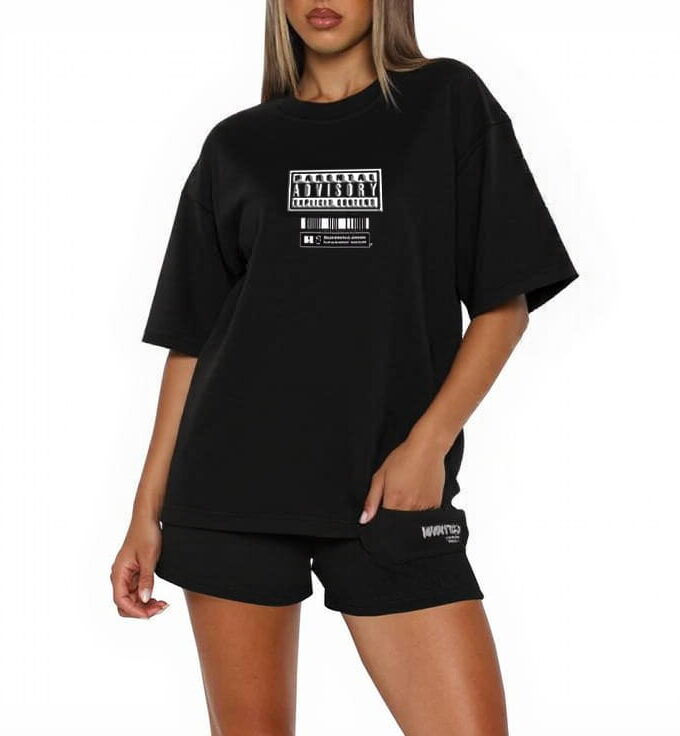Parental Advisory Oversized Tee