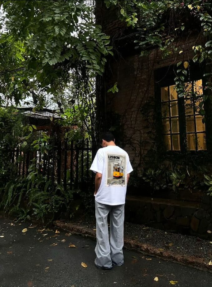 Tram Tickets Oversized Tee