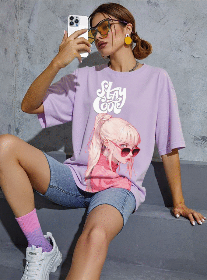 Stay Cool Oversized Tee