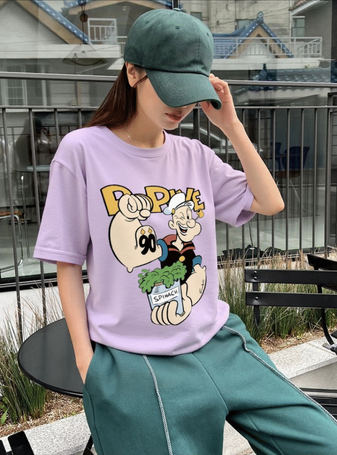 Popeye Oversized Tee