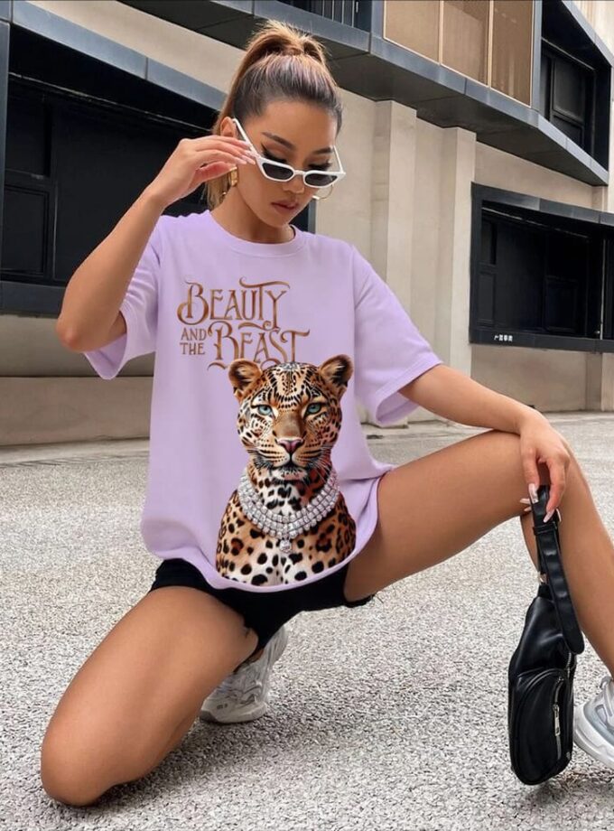 Beauty & The Beast Oversized Tee