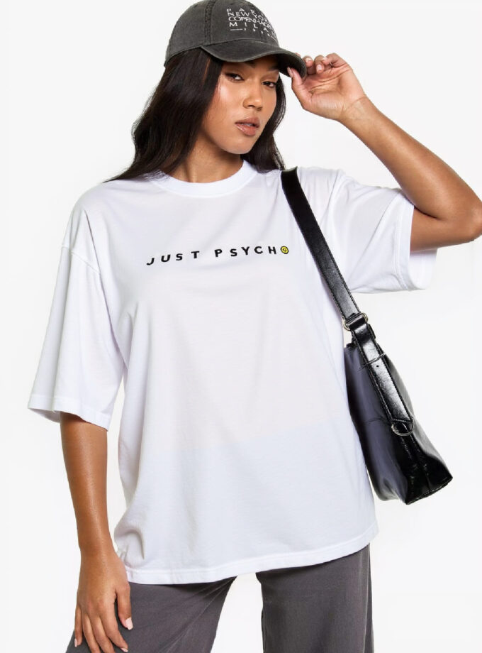 Just Psycho Oversized Tee