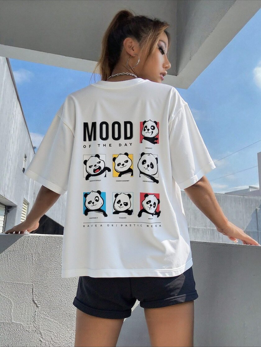 Mood Of The Day Oversized Tee - Image 3