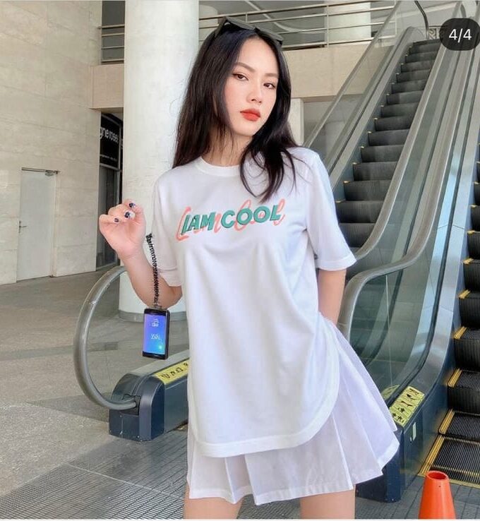 I Am Cool Labubu Oversized Tee