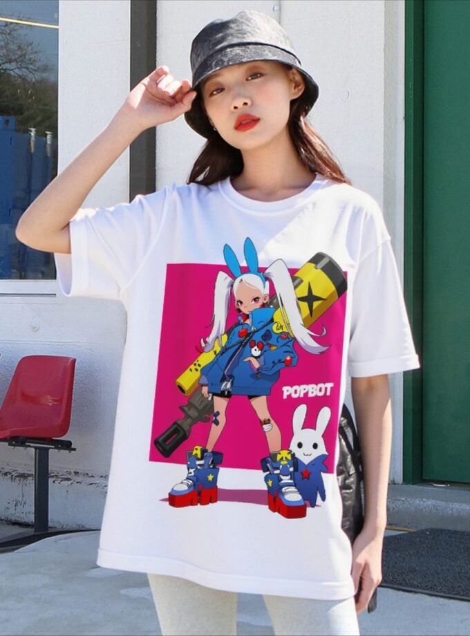 Pop Bot Oversized Tee