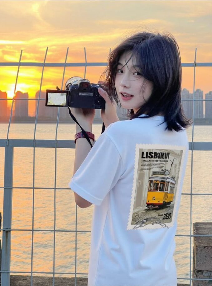 Tram Tickets Oversized Tee