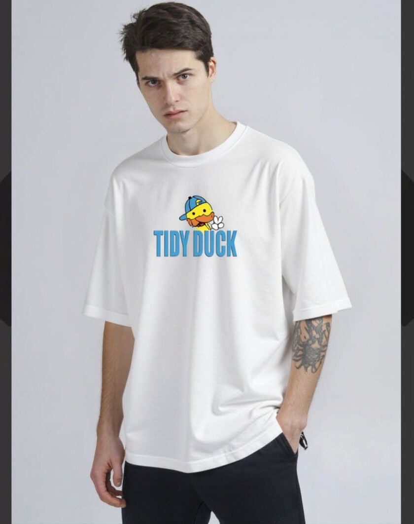Tidy Duck Oversized Tee - Image 2