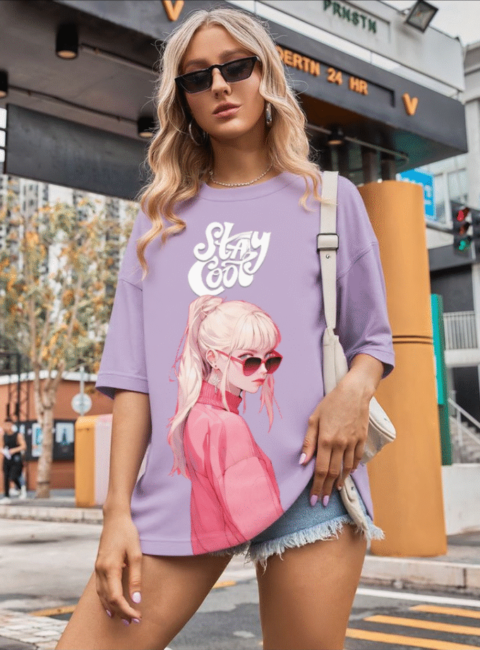 Stay Cool Oversized Tee