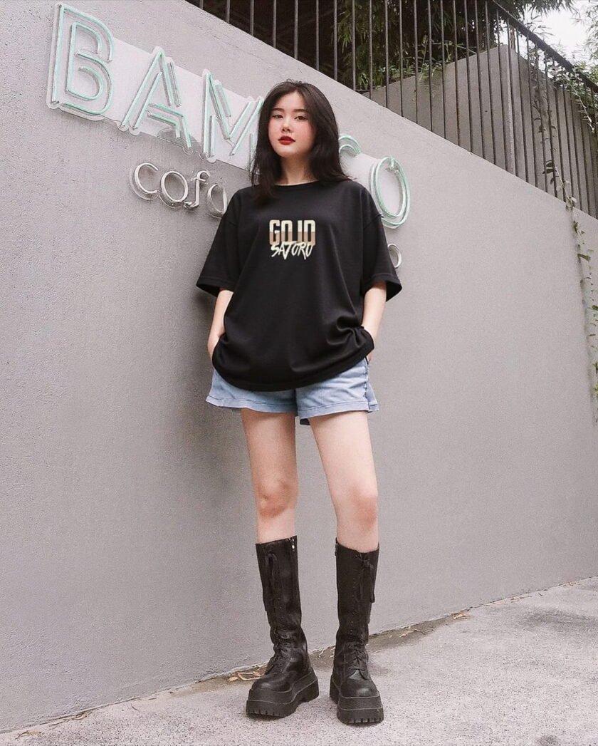 Satoru Gojo Oversized Tee - Image 4
