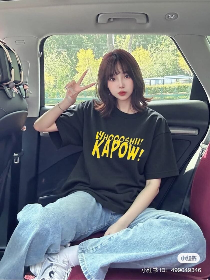 Whooosh Kapow Oversized Tee - Image 4