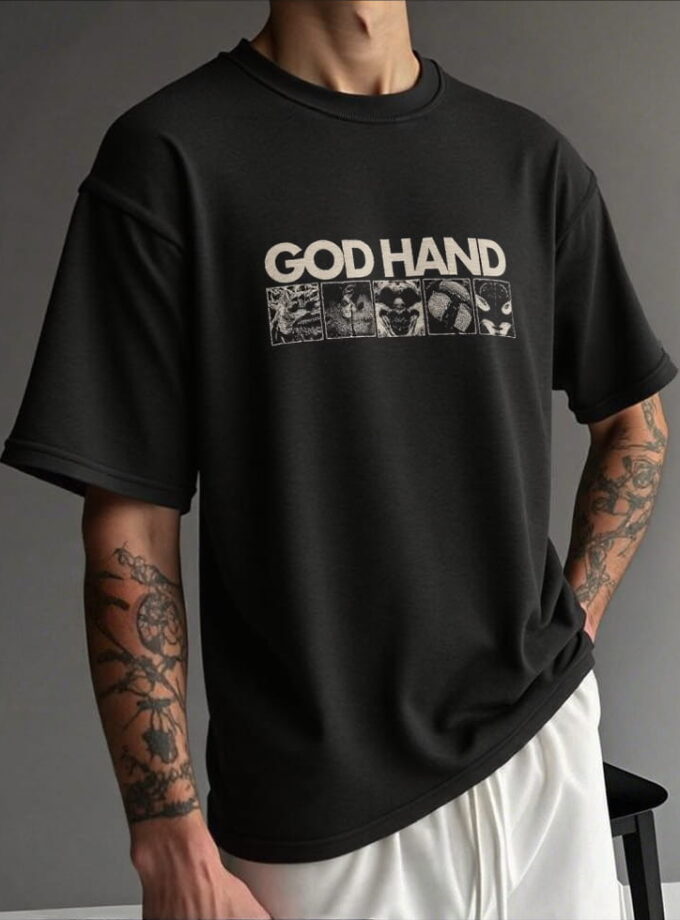 Berserk God Hand Oversized Tee