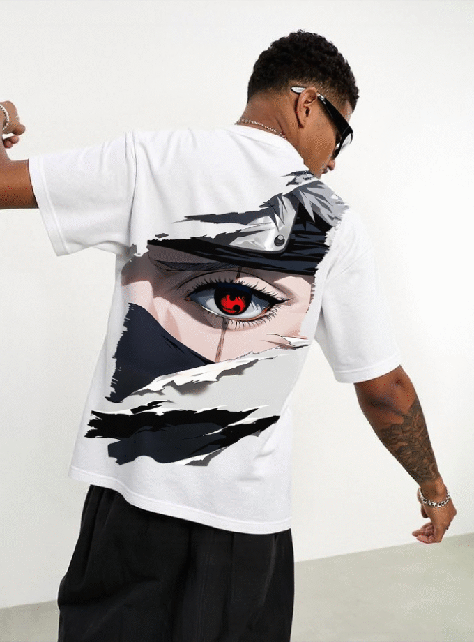 Kakashi Sharingan Oversized Tee