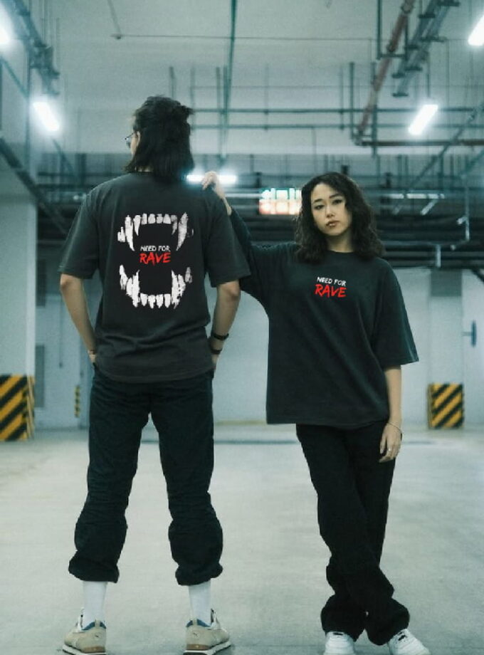 Need For Rave Oversized Tee