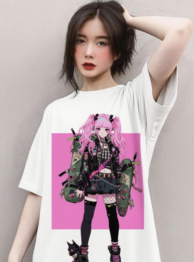 Hearts & Headshots Oversized Tee