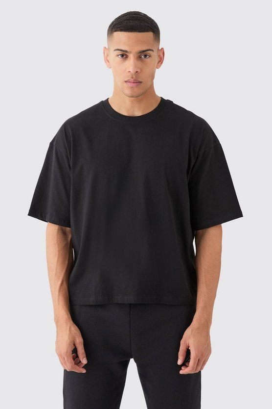 Plain Black Oversized Tee
