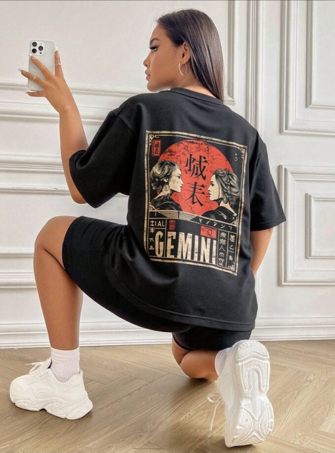Astrology - Gemini Oversized Tee