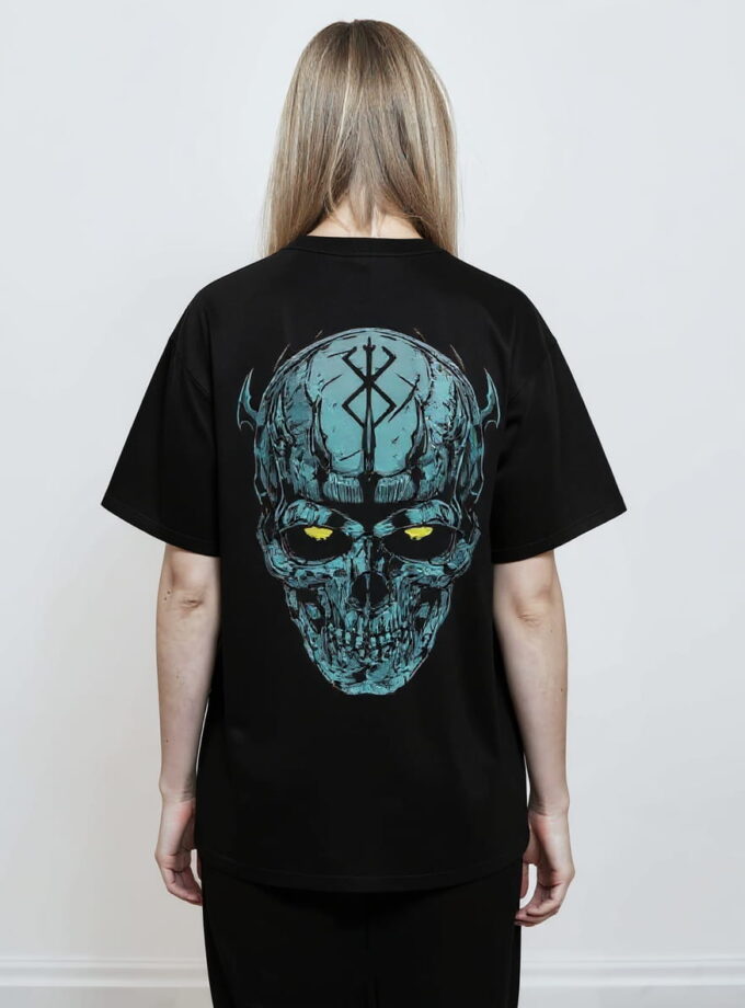 Berserk Skull Knight Oversized Tee