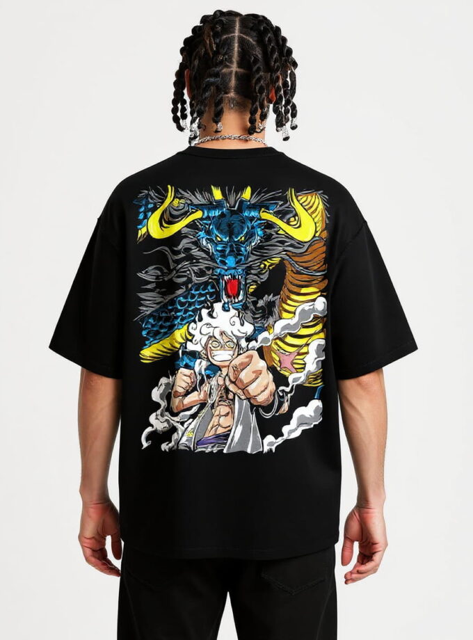 OnePiece Gear 5 Vs Kaido Oversized Tee