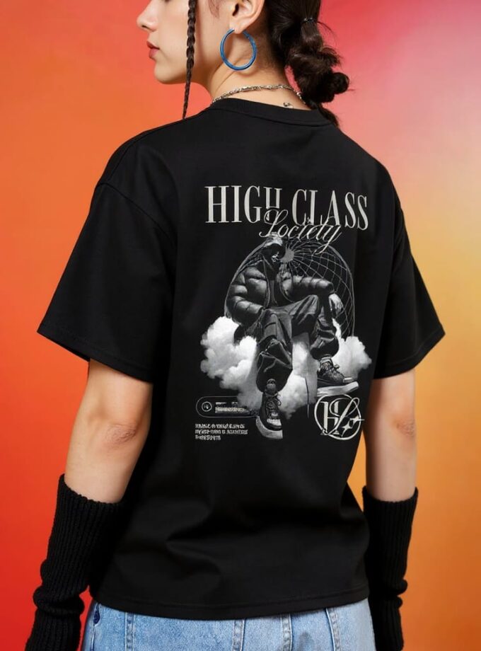 High Class Society Oversized Tee