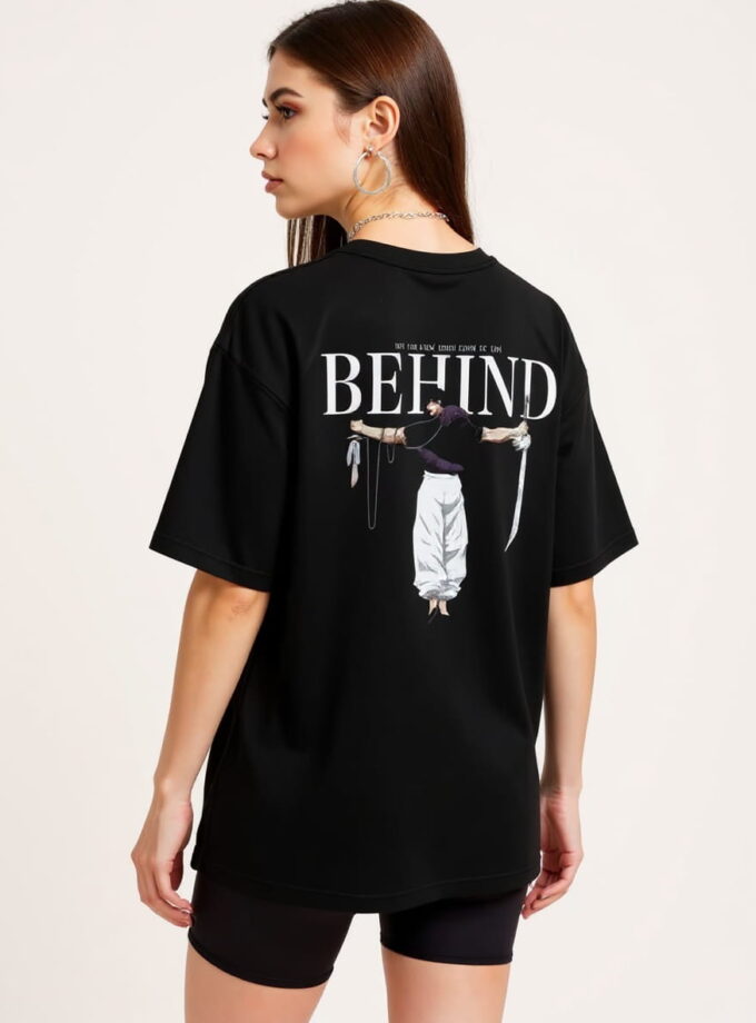 Toji Fushiguro - Behind Oversized Tee