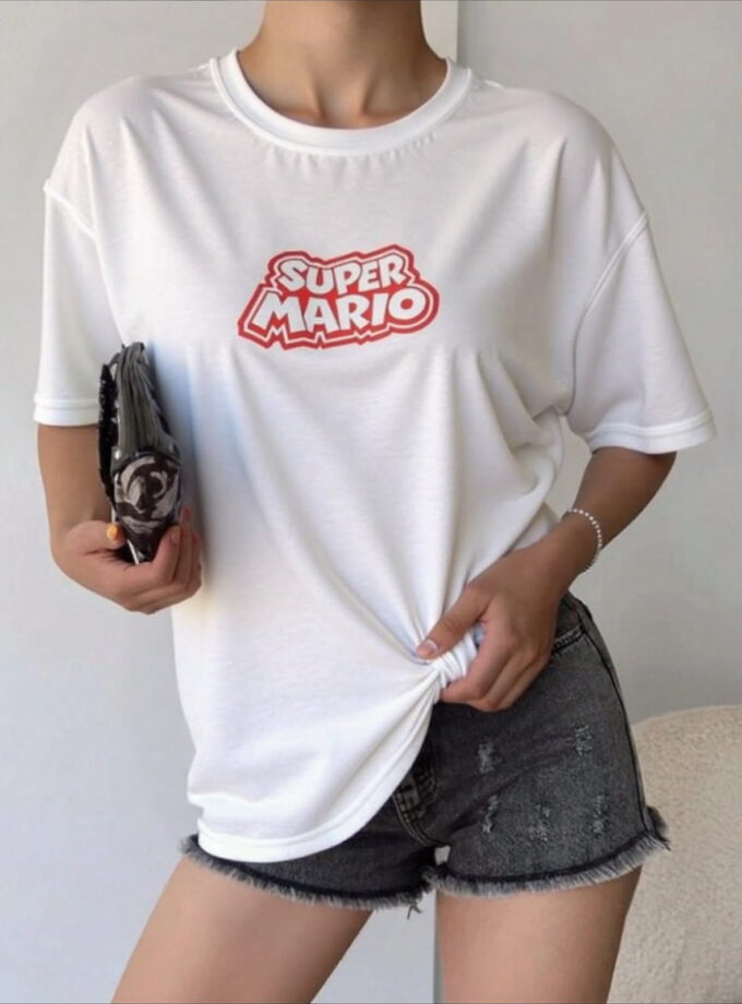 Super Mario Oversized Tee