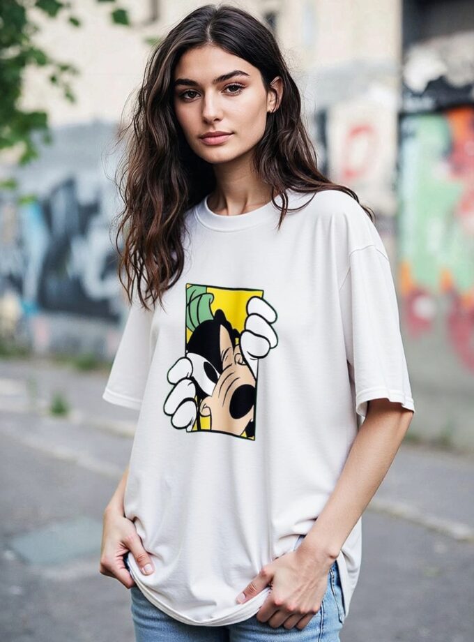 Goofy Peaking Oversized Tee