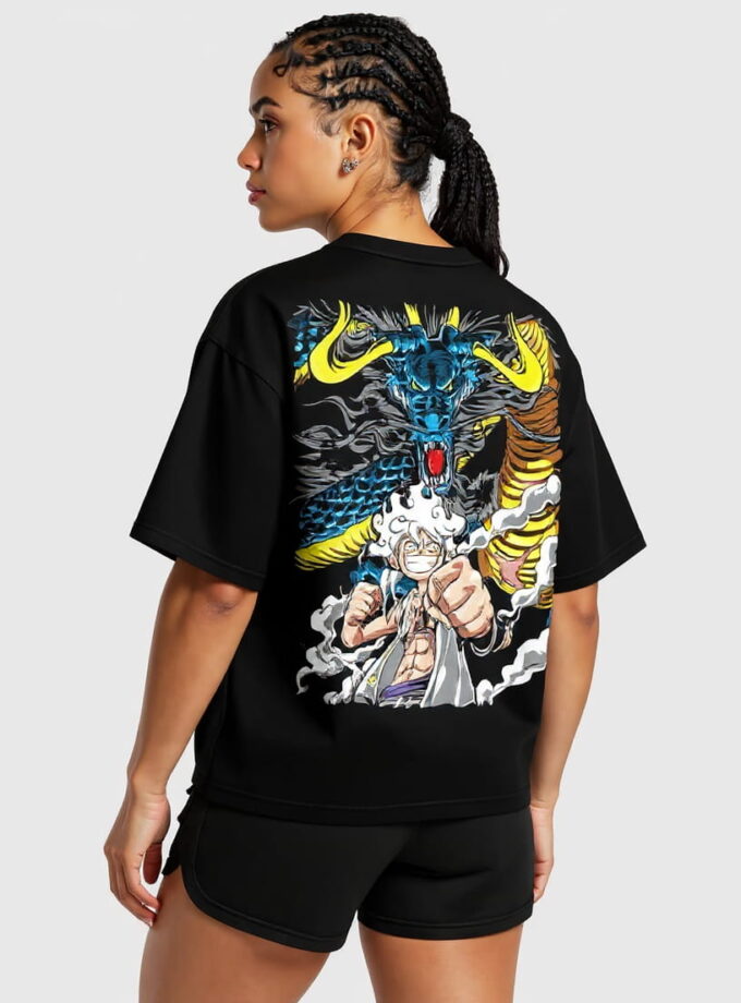 OnePiece Gear 5 Vs Kaido Oversized Tee