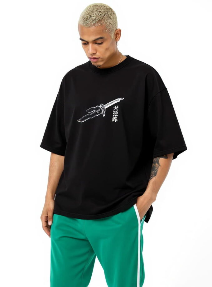 Toji Fushiguro - Behind Oversized Tee