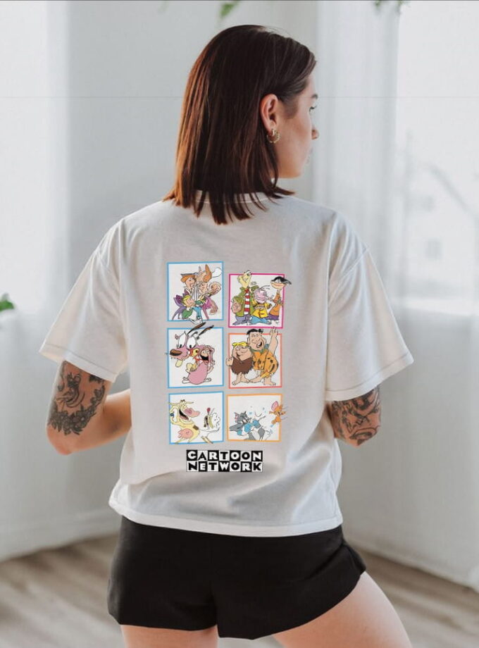 Cartoon Network 6 Shows Oversized Tee