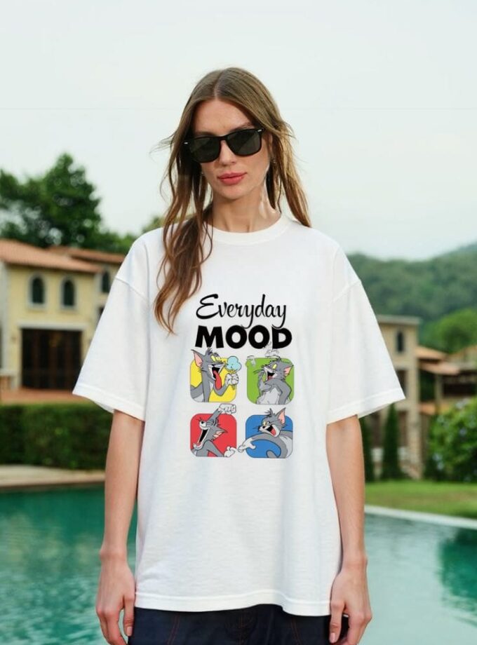 Tom & Jerry Everyday Mood Oversized Tee