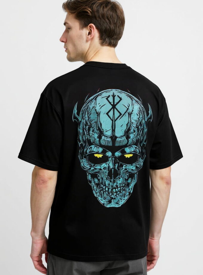 Berserk Skull Knight Oversized Tee