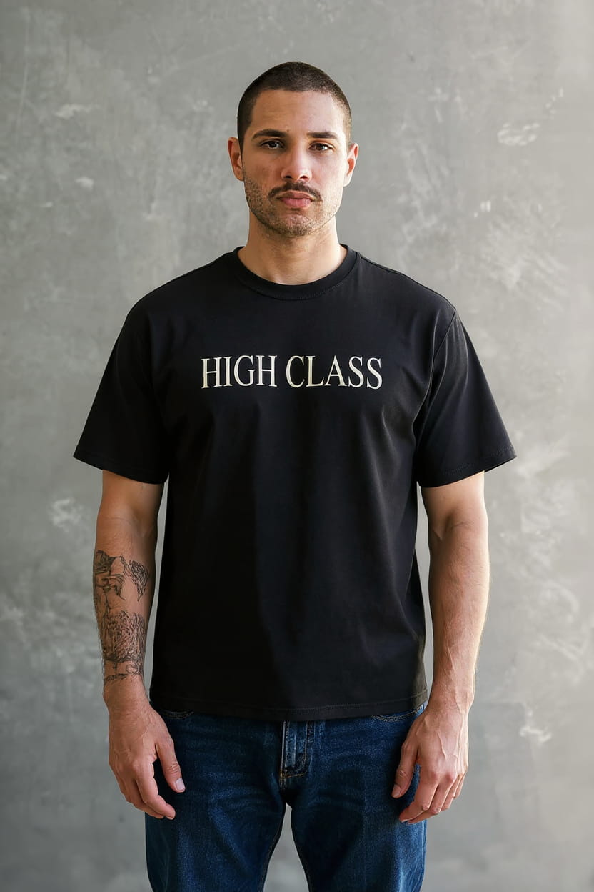High Class Society Oversized Tee - Image 2