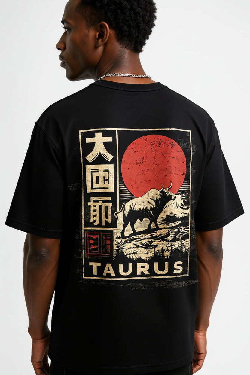 Taurus Oversized Tee - Image 3