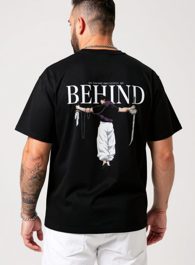 Toji Fushiguro - Behind Oversized Tee