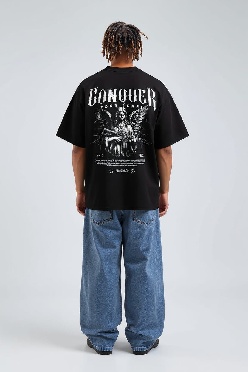 Conquer Your Fears Oversized Tee