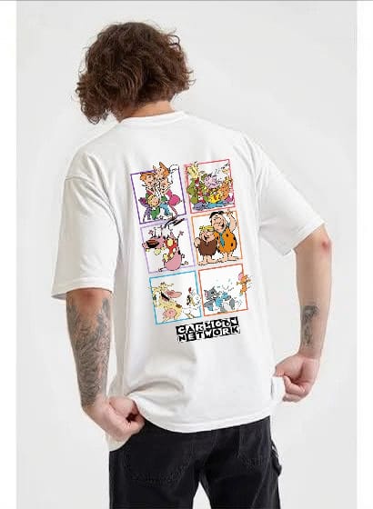 Cartoon Network 6 Shows Oversized Tee