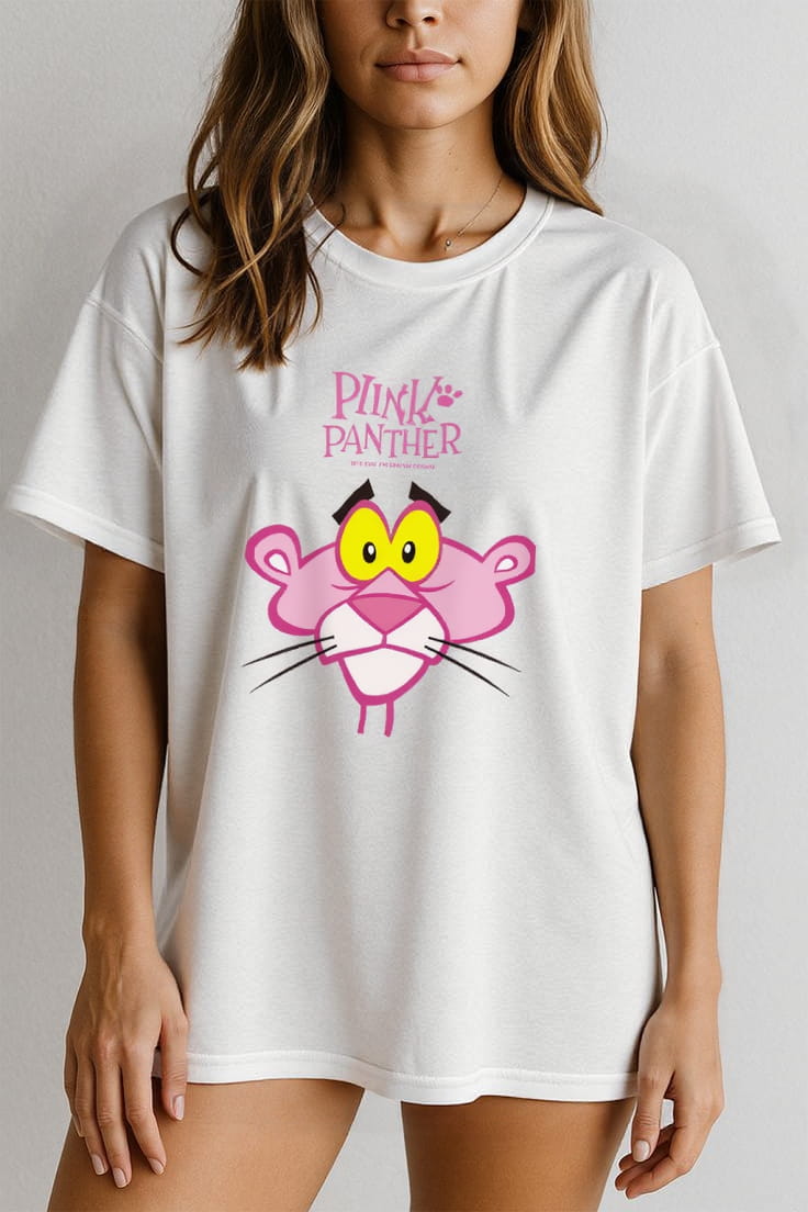 Pink Panther Surprise Oversized Tee