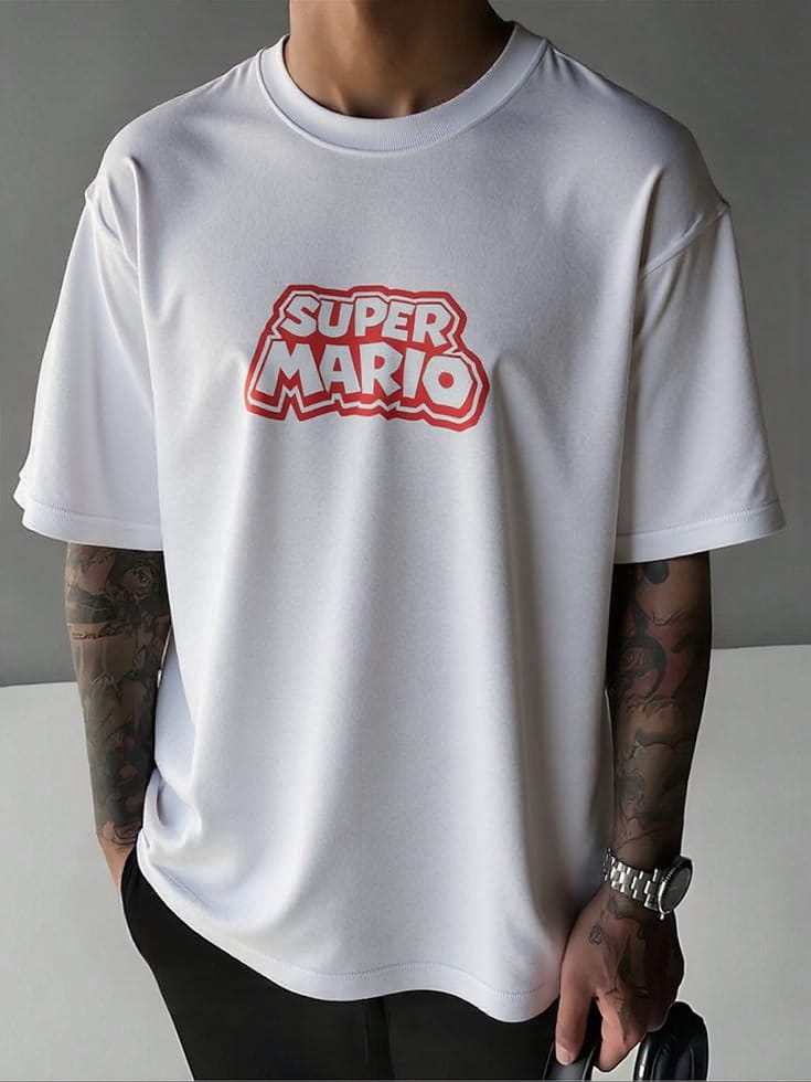 Super Mario Oversized Tee - Image 2