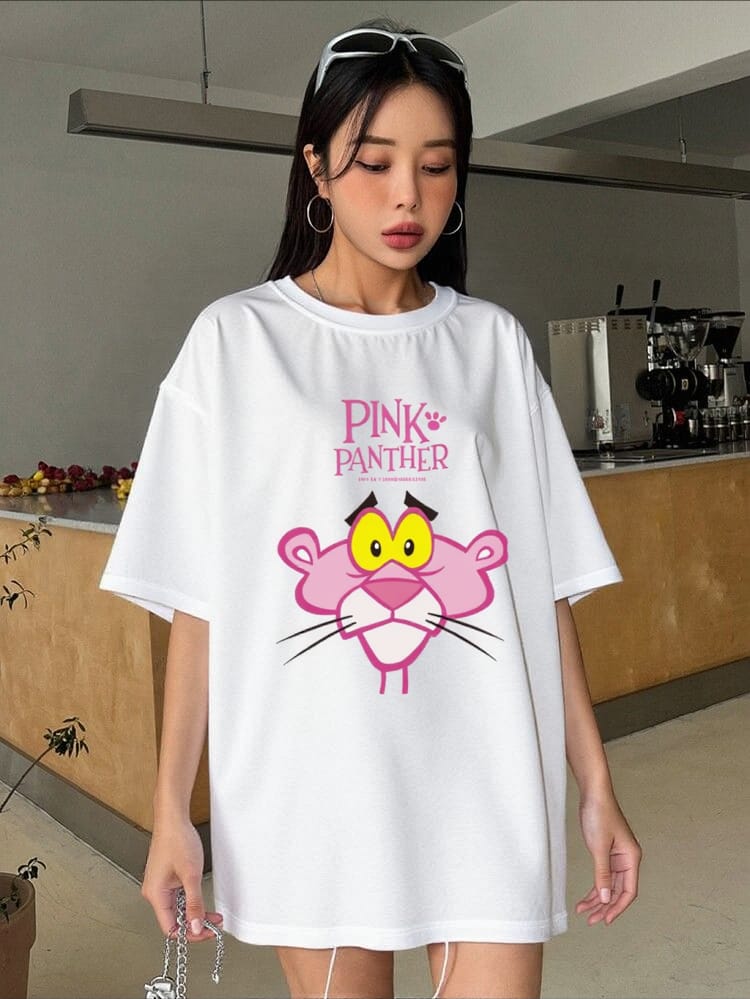 Pink Panther Surprise Oversized Tee - Image 2