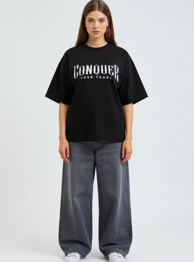 Conquer Your Fears Oversized Tee