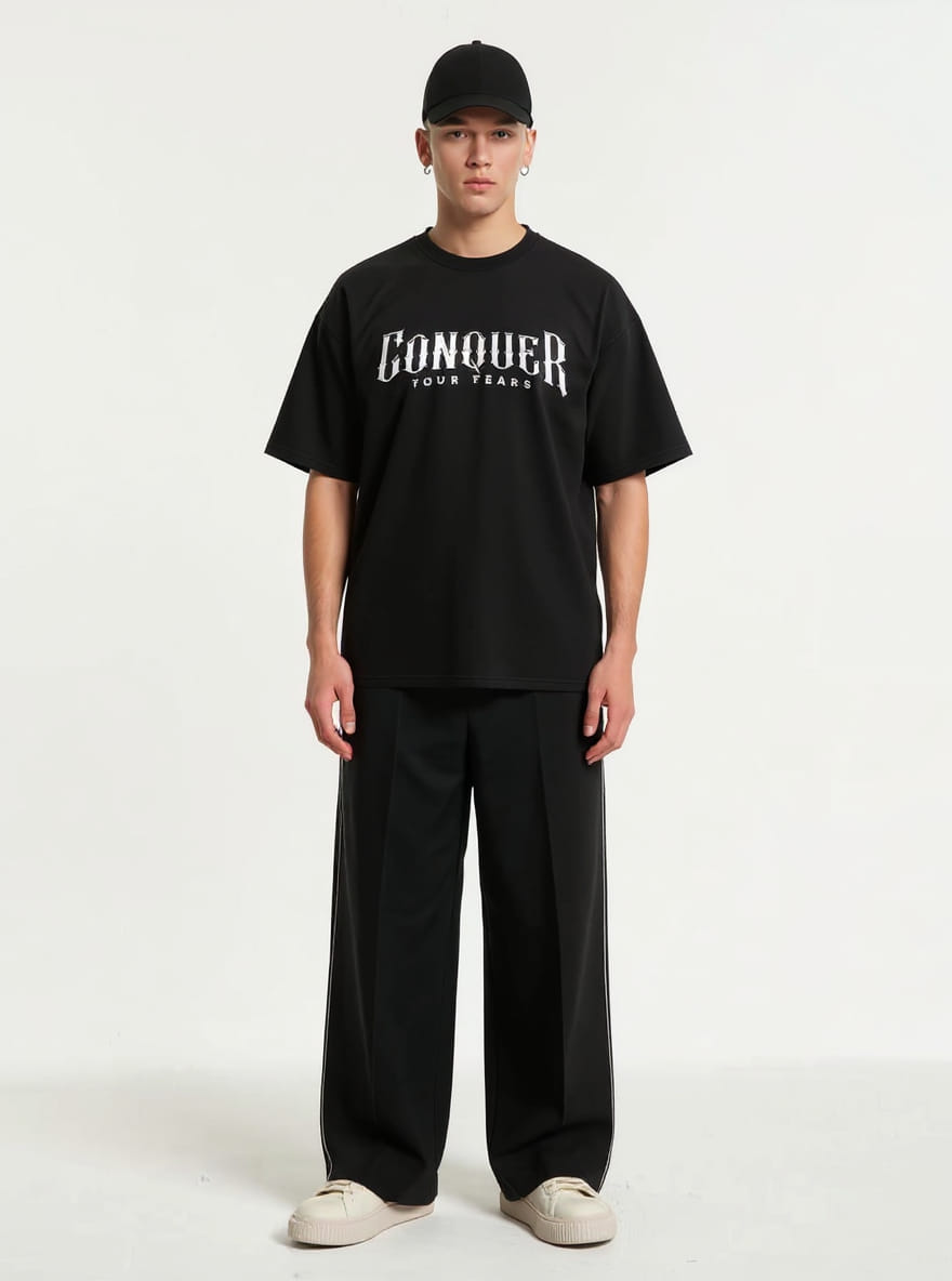 Conquer Your Fears Oversized Tee - Image 2