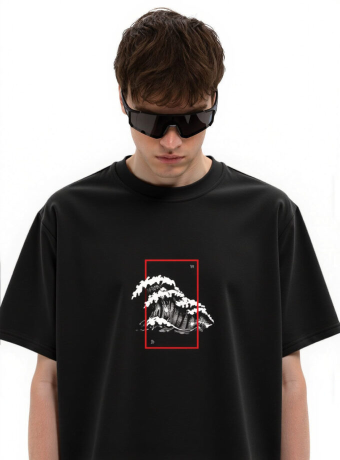 Wave Oversized Tee