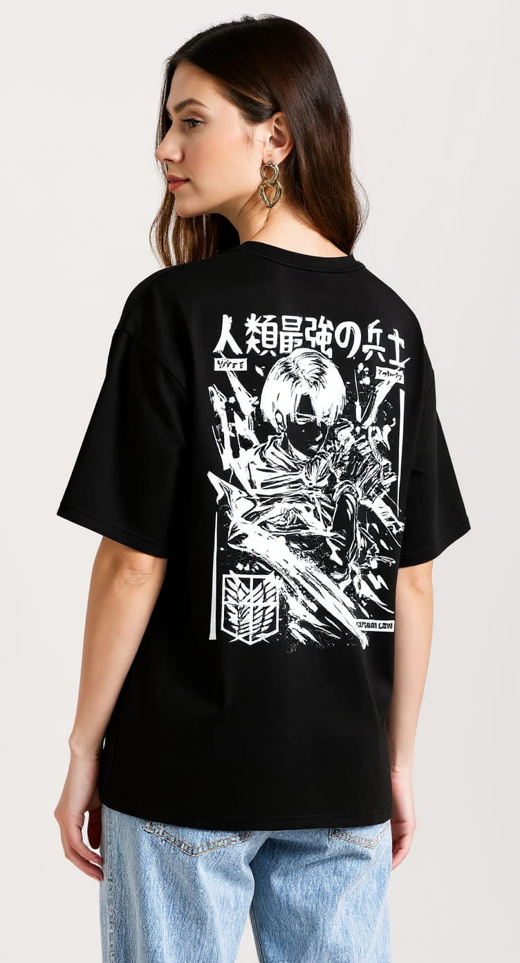 AOT Levi Oversized Tee - Image 3