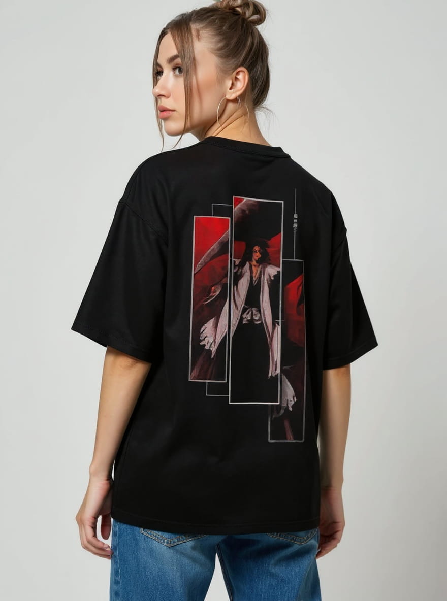 Bleach - Kenpachi Zaraki Oversized Tee - Image 3