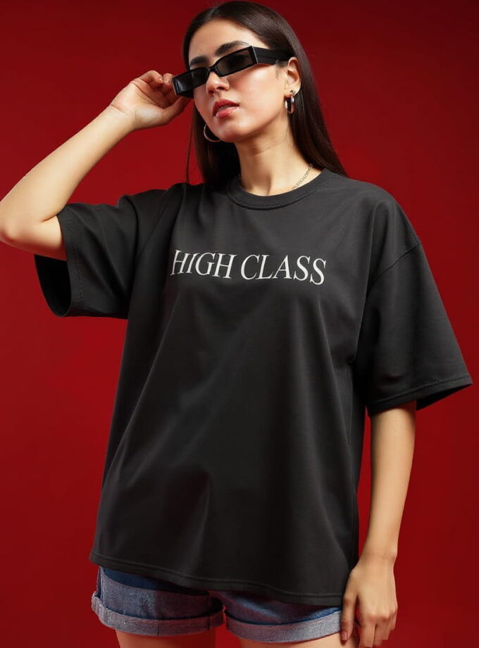 High Class Society Oversized Tee