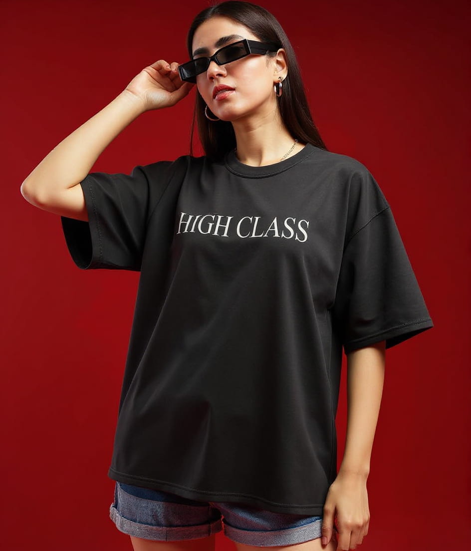 High Class Society Oversized Tee - Image 4